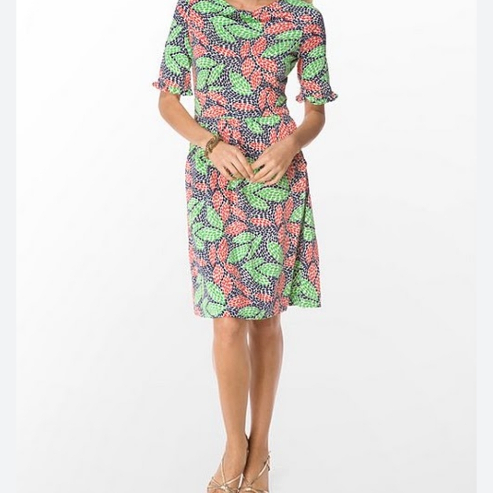 Lilly Pulitzer Blanca Floral Dress With Pockets